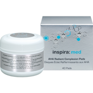 Inspira Med AHA Radiant Complexion Pads 40-PCS